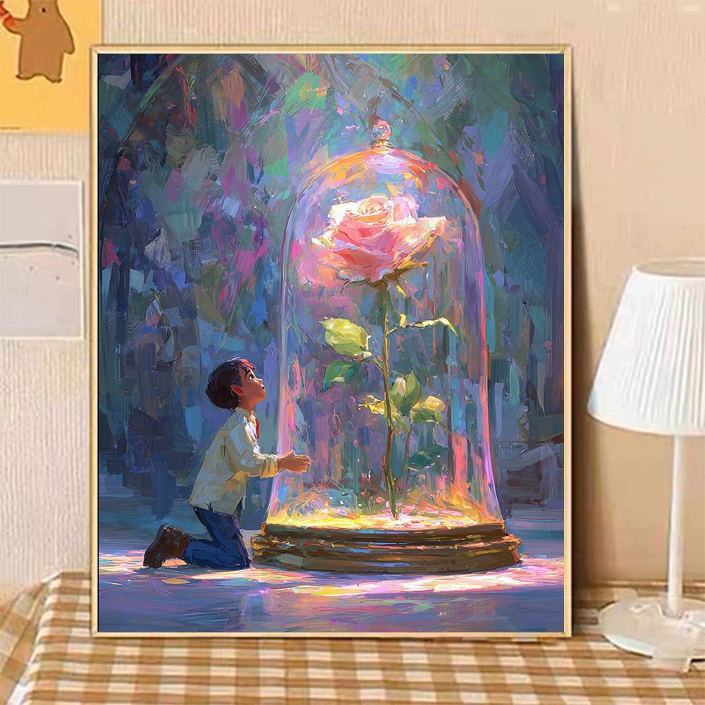 Enchanted Garden Fantasy Art Print Kalsten