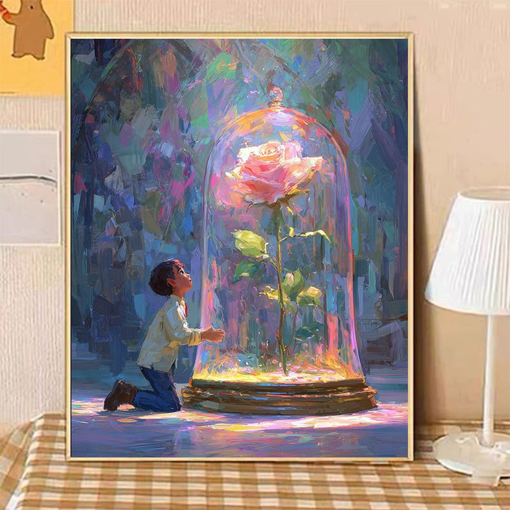 Enchanted Garden Fantasy Art Print Kalsten
