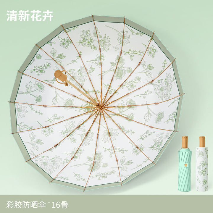 Women's umbrella with floral patterns Kalsten