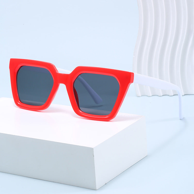 Women's modern designer sunglasses with transparent frame Kalsten