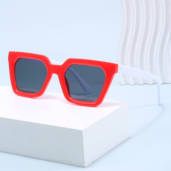 Women's modern designer sunglasses with transparent frame Kalsten