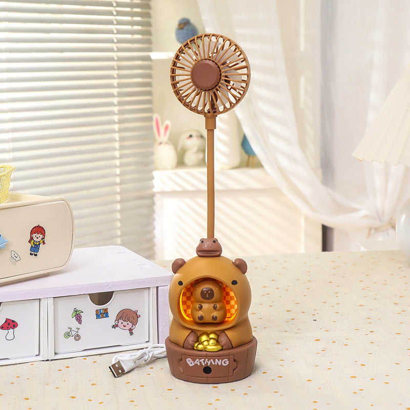 Ladies Stylish Table Fan in Creative Bear Design Kalsten