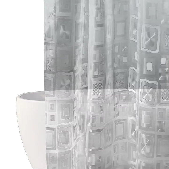 Sheer Geometric Window Curtain Kalsten