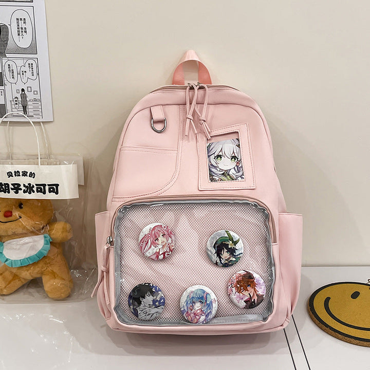 Anime Character-Themed School Backpack