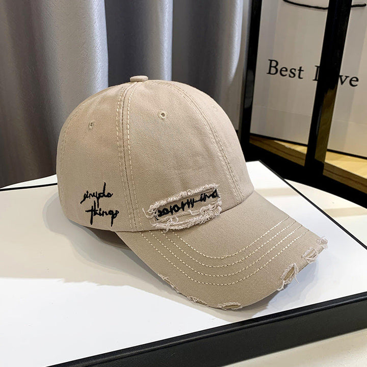 Unisex Distressed Graphic Baseball Hat Kalsten