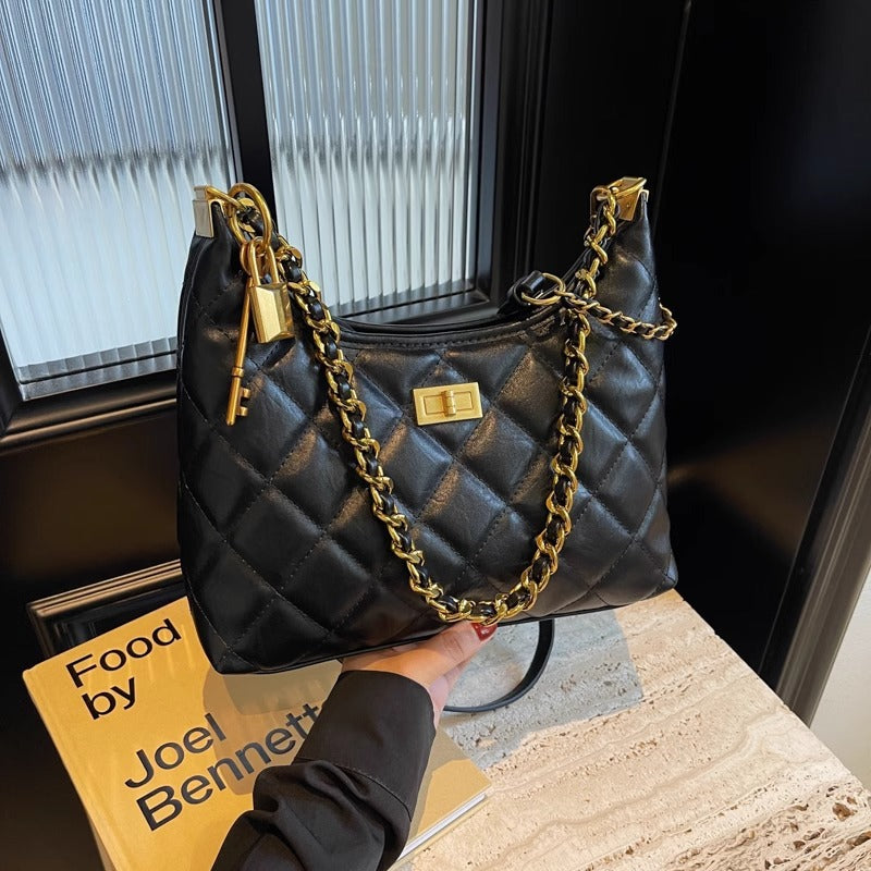 Chic Quilted Chain Bag Kalsten