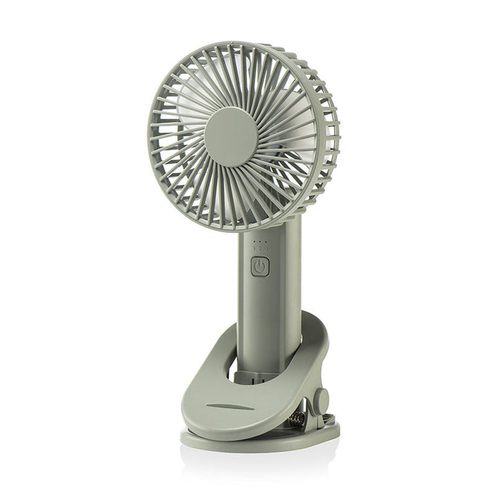 Ladies portable mini desk fan with flexible holder Kalsten