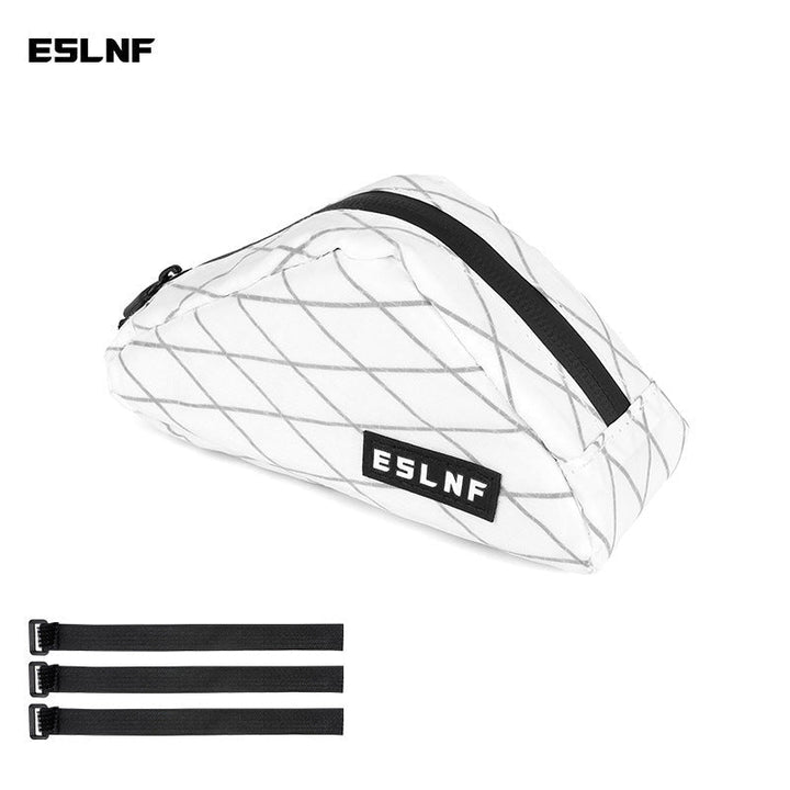 lightweight reflective triangular bicycle frame bag with waterproof zippered pocket Kalsten