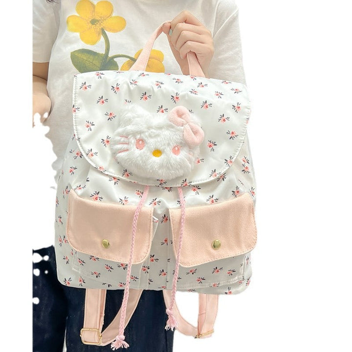 Plush backpack with playful animal motif Kalsten