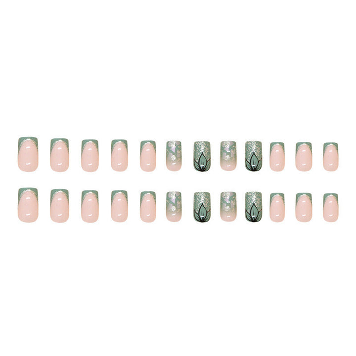 Decorative Floral Nail Art Extensions Kalsten