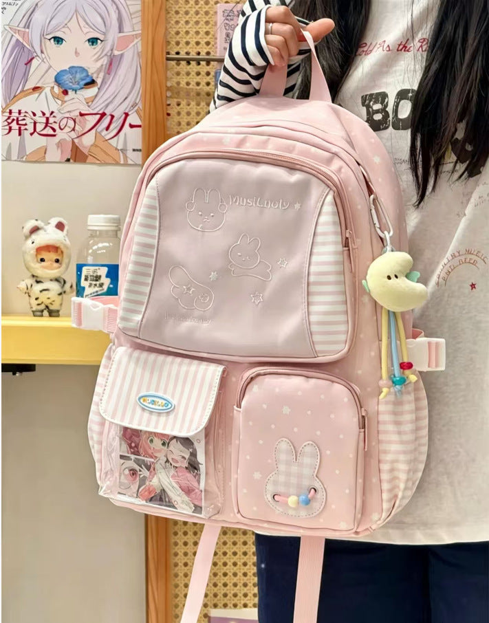 Cute Character-Themed School Backpack