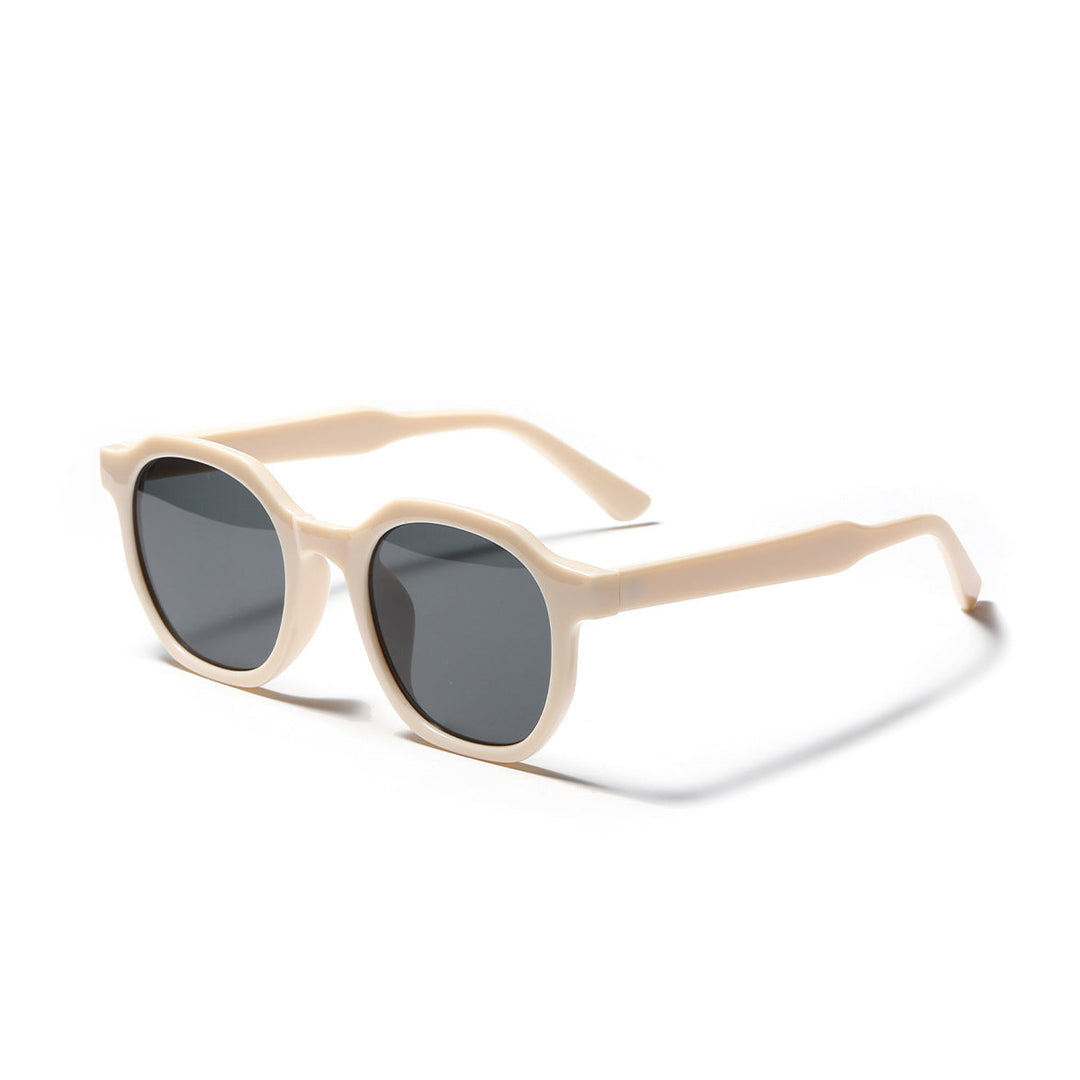 Women's stylish sunglasses with clear frame and polarized lenses Kalsten