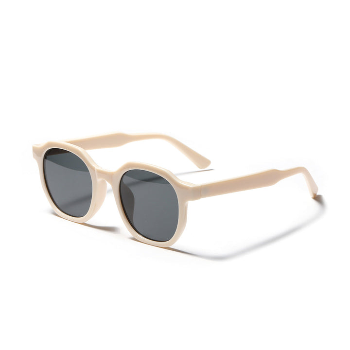 Women's stylish sunglasses with clear frame and polarized lenses Kalsten