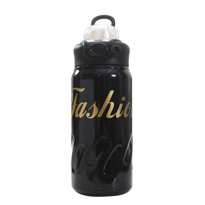 Women's Insulated Water Bottle with Practical Carrying Strap Kalsten
