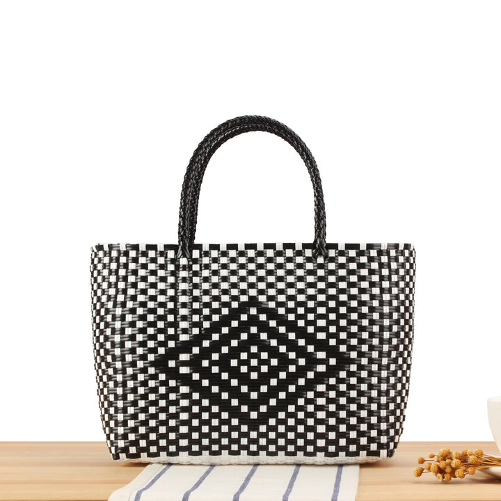 Braided Tote Bag Made of Robust Material with Structured Design Kalsten