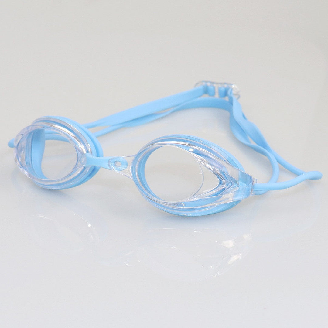 Swimming goggles with adjustable head strap and comfort nose piece Kalsten