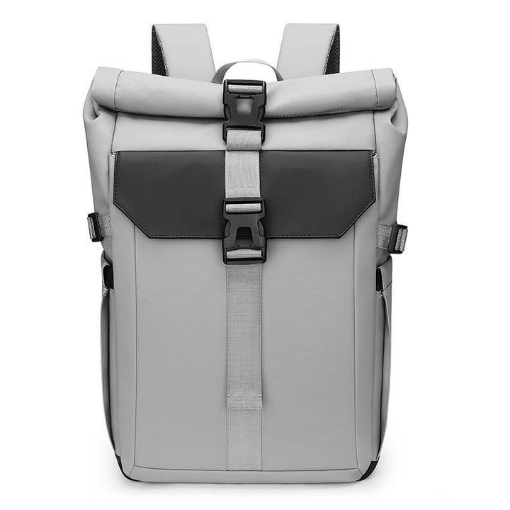 Robust rolltop backpack with ergonomic carrying system and versatile storage space Kalsten