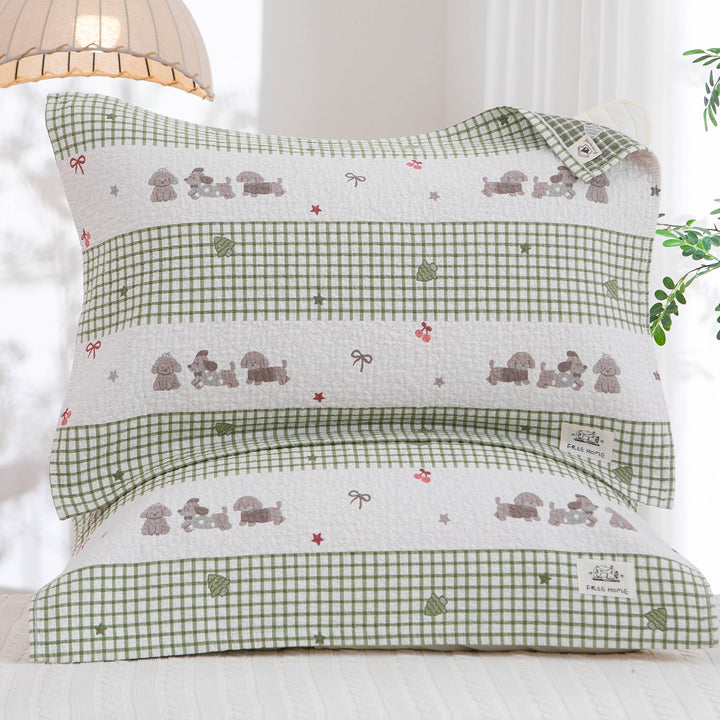 Ladies pillowcase with playful horse motif Kalsten