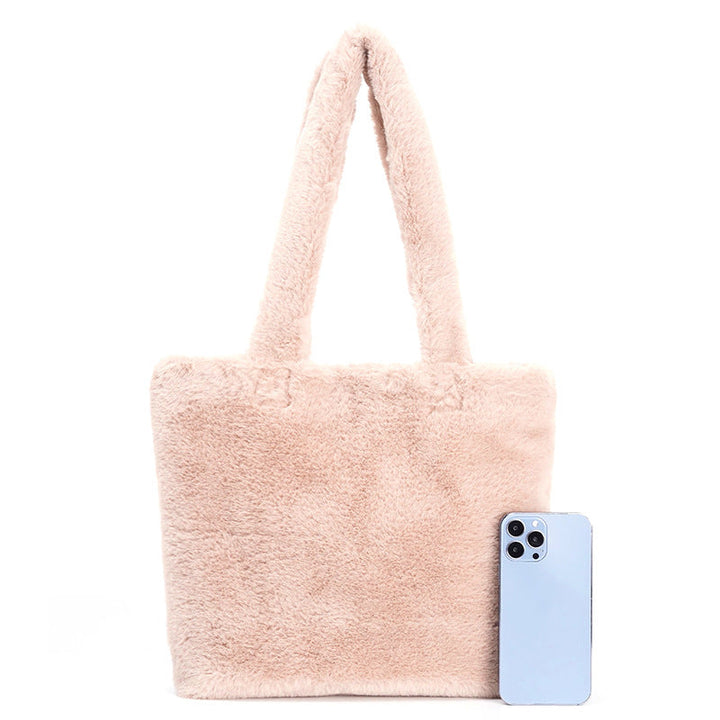 Fluffy shopping bag Kalsten