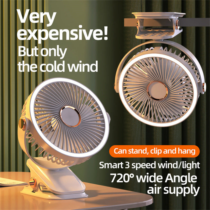 Unisex Versatile Clip-On Table Fan Kalsten