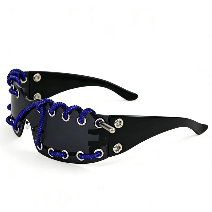Women's sunglasses with unique lacing design Kalsten