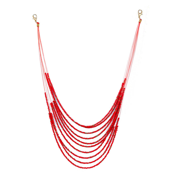 Multilayered Beaded Necklace Kalsten