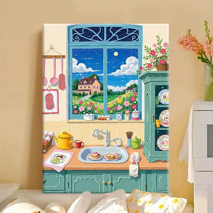 Kitchen-Themed Decorative Canvas Art Kalsten