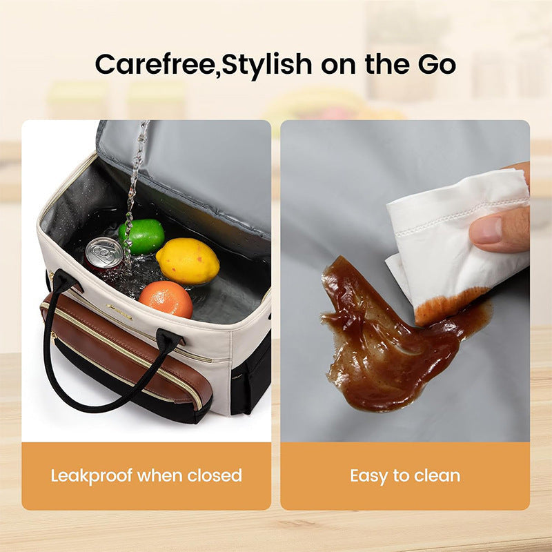 Tote bag with multifunctional compartments Kalsten