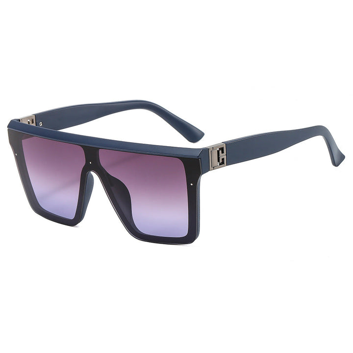 Women oversized sunglasses in trendy style with wide frame construction Kalsten