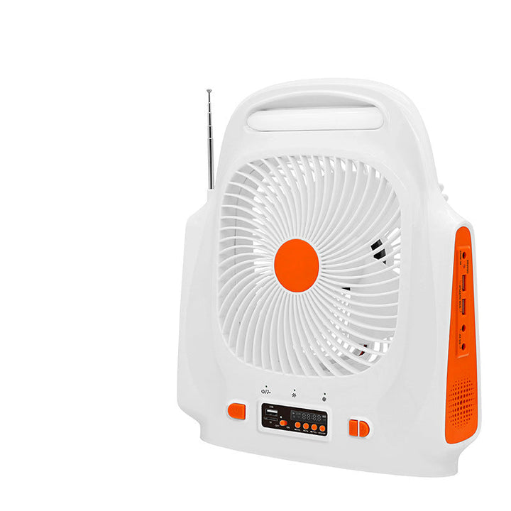 Unisex Solar-Powered Fan with LED Lights Kalsten