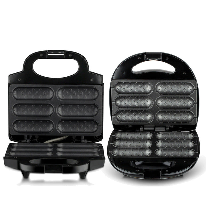 Multi-Cavity Waffle Maker with Non-Stick Plates Kalsten
