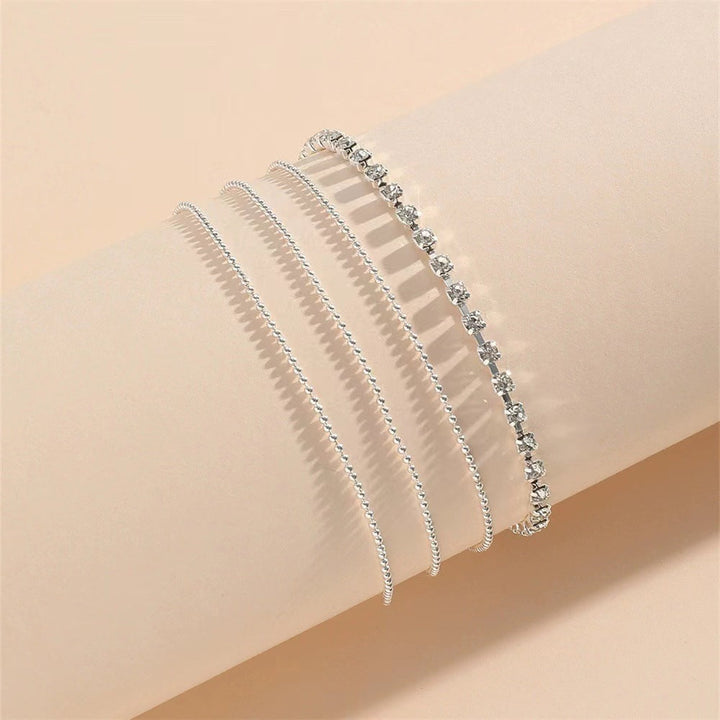 Elegant Double Layered Anklet Kalsten