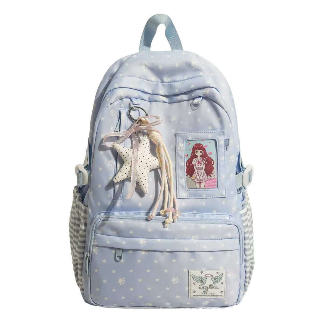 Cute Illustrated Character Backpack Kalsten