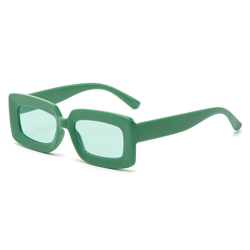 Women trendy square sunglasses with elegant plastic frame Kalsten