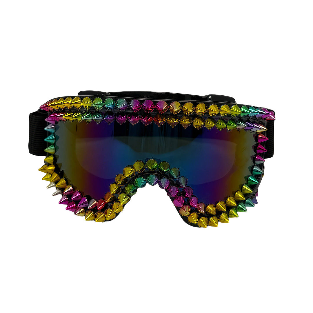 Ladies fashionable ski goggles with trendy stud design Kalsten