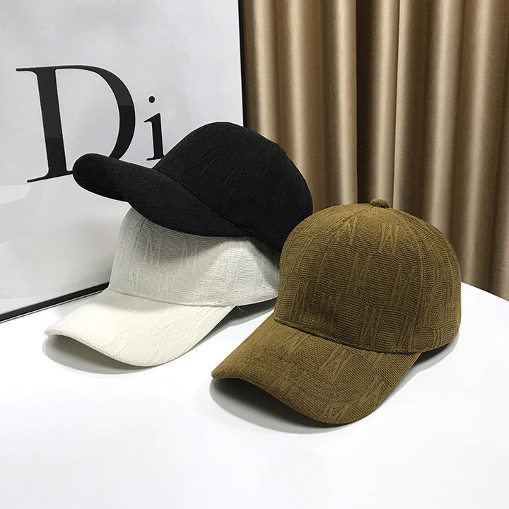 Women's Textured Fabric Baseball Cap Kalsten