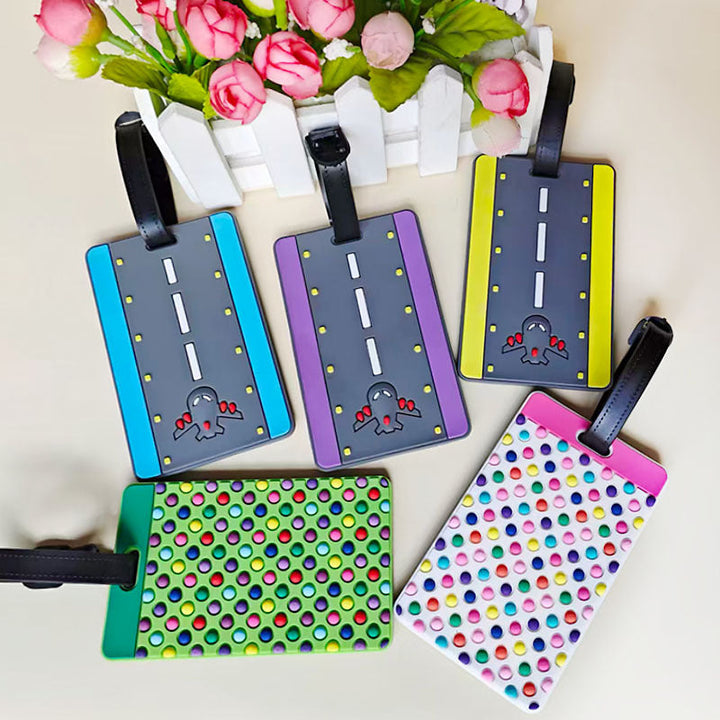 Unisex Creative Road-Themed Luggage Tag Kalsten