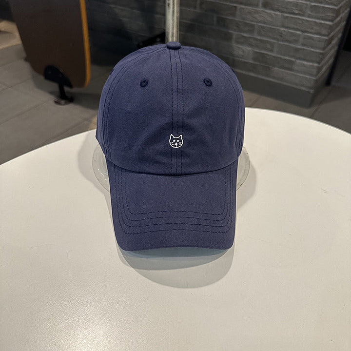 Women's Casual Cat Embroidered Baseball Cap Kalsten