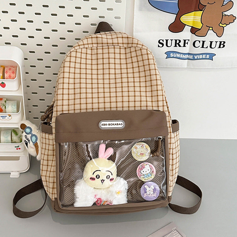 Playful Patterned School Backpack Kalsten