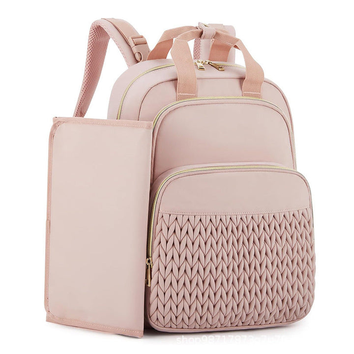 Fashionable backpack with structured design and multiple compartments Kalsten