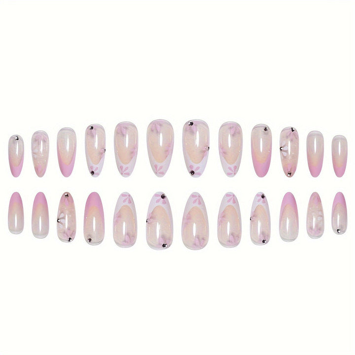 Floral Art Acrylic Nail Set Kalsten