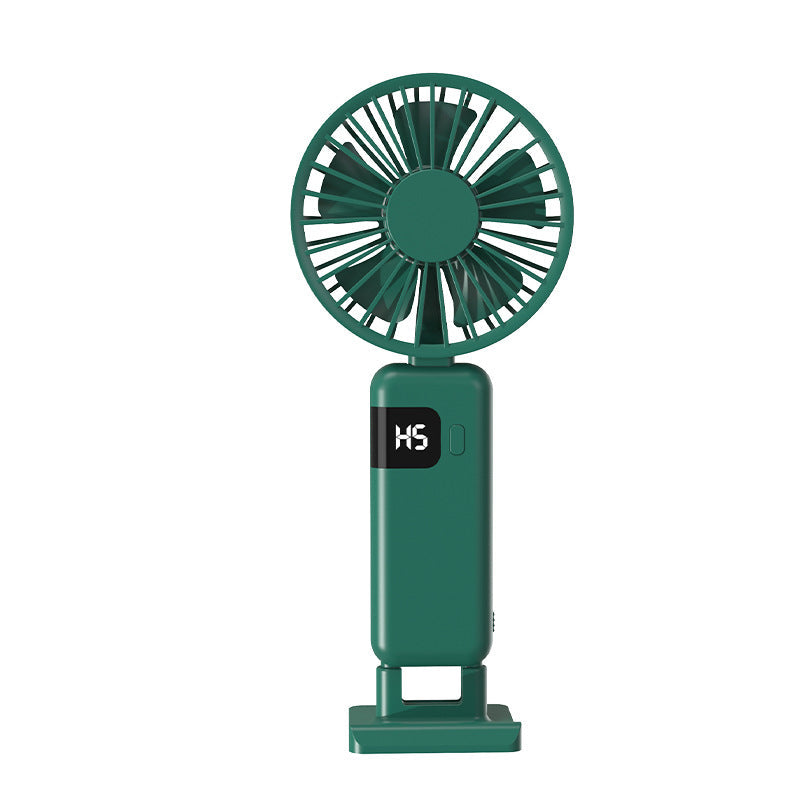 Women’s Portable Handheld Fan with LED Display Kalsten