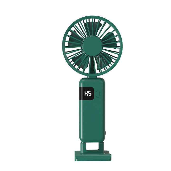Women’s Portable Handheld Fan with LED Display Kalsten