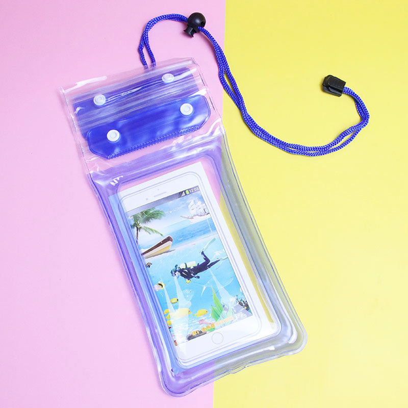 Unisex waterproof smartphone bag with flexible carrying strap Kalsten