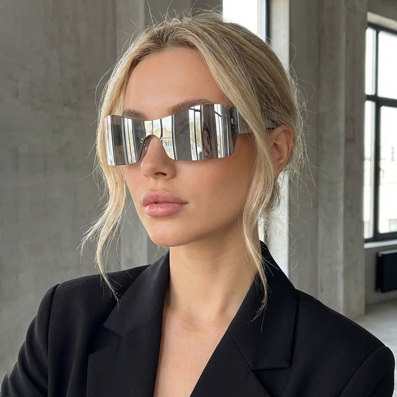 Women's sporty racing sunglasses with innovative breathable frame Kalsten