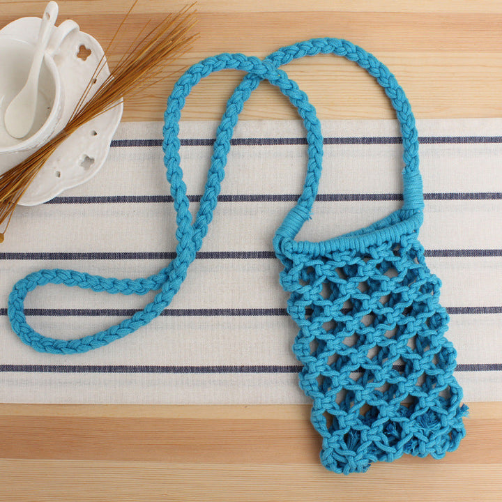 Macramé Shoulder Bag in Creative Net Design Kalsten