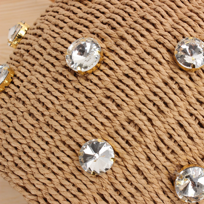 Handbag with crystal accents Kalsten