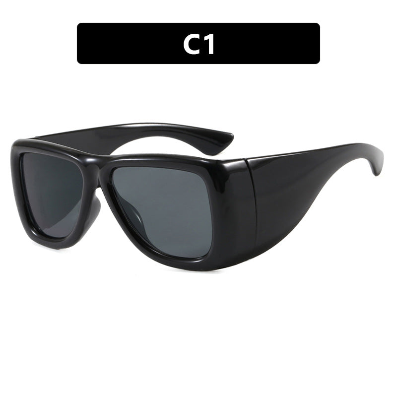 Ladies trendy oversized sunglasses with striking tortoiseshell design Kalsten