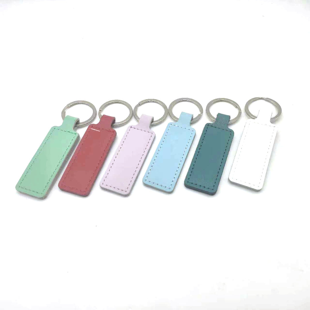 Unisex keychain with customizable faux leather Kalsten