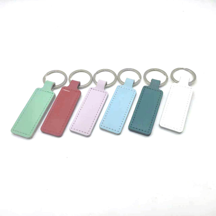 Unisex keychain with customizable faux leather Kalsten